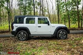 Mahindra Thar listed for rent on Wheel On Rent