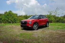 Hyundai Creta listed for rent on Wheel On Rent