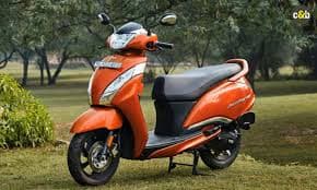 TVS Jupiter listed for rent on Wheel On Rent
