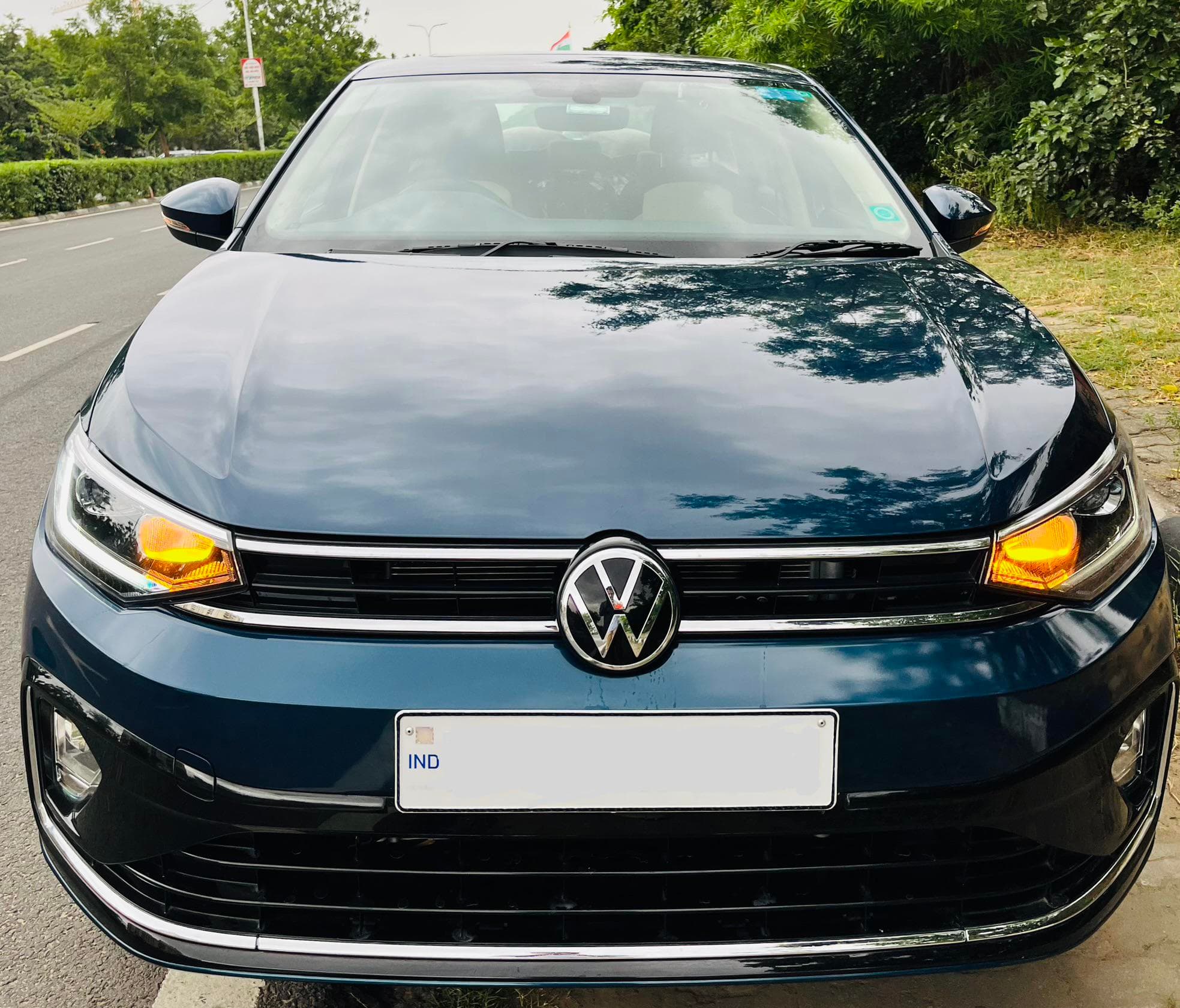 Volkswagen Virtus listed for rent on Wheel On Rent