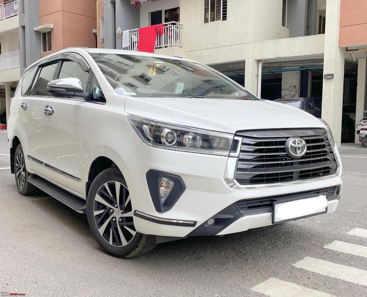 Toyota Innova Crysta listed for rent on Wheel On Rent