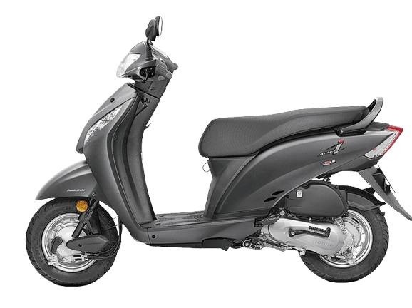 Honda Activa DLX - Gray Scooter available for rent in VISHNU NAGAR, Thane