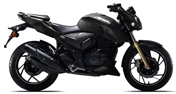 TVS Apache RTR 200 BS3 - Matte Black