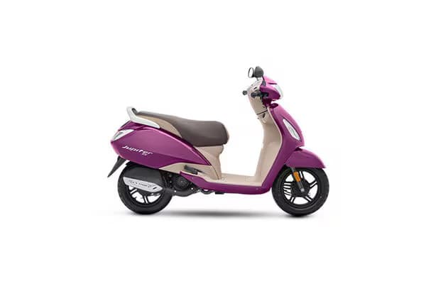 TVS Jupiter ZX - Royal Wine Scooter available for rent in Near Csmt Station / Crawford Market, Mumbai