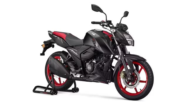 TVS Apache rtr 4v Bikes available for rent in Kurla, Mumbai