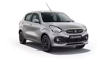 Maruti Suzuki Celerio VXI Green - Silky Silver available for rent in Mumbai