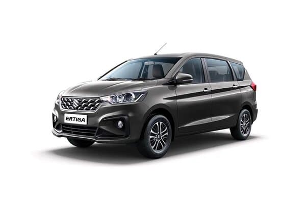 Maruti Suzuki ERTIGA SMART HYBRID VXI (O) - MAGMA GRAY Car available for rent in Andheri west, Mumbai